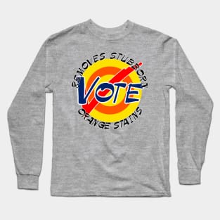 Anti-Trump Vote Detergent Funny Vintage Long Sleeve T-Shirt